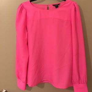 JCREW PINK BLOUSE